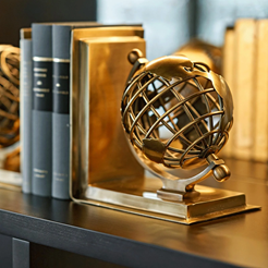 globe bookend